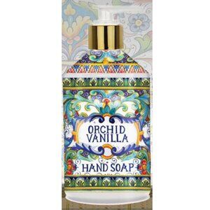 🌼New🌼 Home and Body Company Villa Flora Hand Soap, Orchid Vanilla, 21.5 fl.oz.